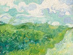 Van Gogh - Campos de trigo verde, Auvers - 3VG4357 - comprar online