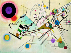 WASSILY KANDINSKY - Composition VIII- 3WK2612