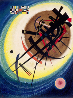 WASSILY KANDINSKY - The Bright Oval - 3WK2620