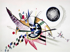 WASSILY KANDINSKY - Watercolor Painting of Composition - 3WK2658 - comprar online