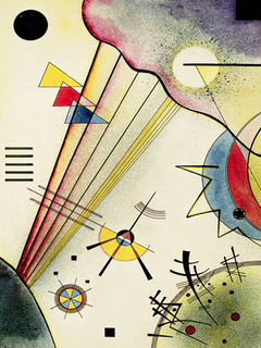 WASSILY KANDINSKY - Clear Connection - 3WK2659