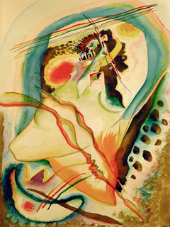 WASSILY KANDINSKY - Untitled composition - 3WK2998