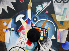 WASSILY KANDINSKY - A Center (detail) - 3WK4344