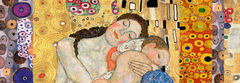 GUSTAV KLIMT - Klimt Patterns - Deco Panel (Death and Life) - 4GK1830