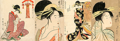 UTAMARO KITAGAWA - A Selection of Beautiful Women - 4JP4985 - comprar online