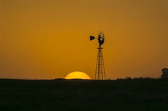 Atardecer en el campo