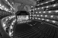 Teatro Colón, Buenos Aires (BW)