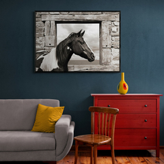 JULIAN LAUREN - Painted Horse (BW) - 3AP4333 - comprar online