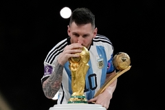 Messi besando la copa #3
