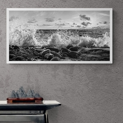 PANGEA IMAGES - Waves crashing, Point Reyes, California (detail, BW)- 2AP4996 - comprar online