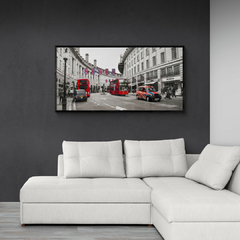 Buses and taxis in Oxford Street, London - 2AP3331 - comprar online