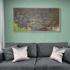 CLAUDE MONET - Waterlilies at Sunset (detail) - 2CM004 - comprar online