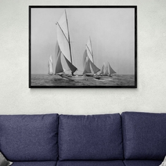 EDWIN LEVICK - Saliboats Sailing Downwind, ca. 1900-1920 - 3LE1659 - comprar online