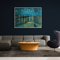 Van Gogh - Noche estrellada sobre el Ródano - 3VG058 - comprar online