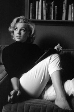 Marilyn Monroe fotografiada por Alfred Eisendtaedt (BW)