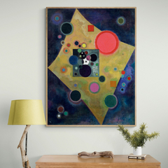 WASSILY KANDINSKY - Pink Accent - 3WK3002 - comprar online