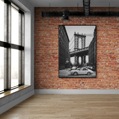 By the Manhattan Bridge (BW) - 3AP5582 - comprar online