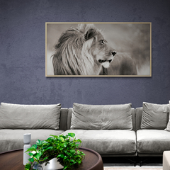 Male lion (detail) - 2AP4884 - comprar online
