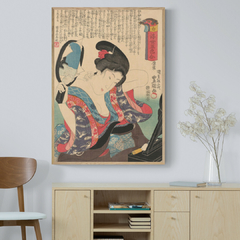 UTAGAWA KUNISADA - Five Colors from the Revolving World - 3JP5708 - comprar online