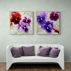 JENNY THOMLINSON - Pansies I - 1JT2529 - comprar online