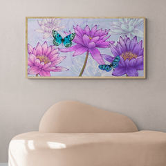 EVE C. GRANT - Nympheas and Butterflies - 2CG4147 - comprar online