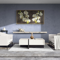 ANDREA ANTINORI - Orchids on Grey Background - 2AT5748 - comprar online