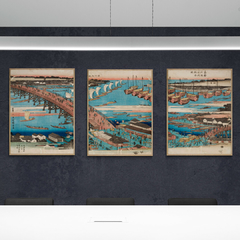 ANDO HIROSHIGE - Woodcut I - 3HI1614 - comprar online