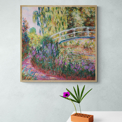 CLAUDE MONET - El puente japonés, estanque con nenúfares - 1CM1529 - comprar online