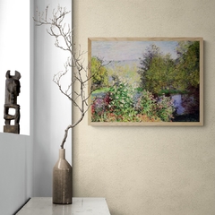 CLAUDE MONET - Un rincón del Jardín de Montgeron - 3CM1969 - comprar online