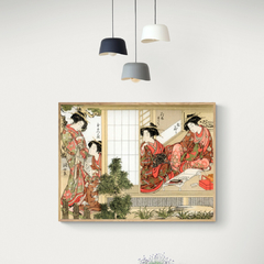 KATSUKAWA SHUNSHO Japanese Beauties, 1776 - 3JP598 - comprar online