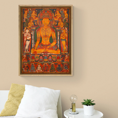 Buddha Ratnasambhava with Wealth Deities- 3JP4654 - comprar online