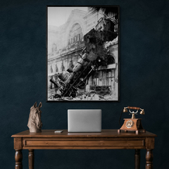 Train wreck at Montparnasse, Paris, 1895 - 3AP3215 - comprar online