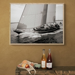 NEIL RABINOWITZ - Sailboat Leaning to the Side (BW) - 3AP5380 - comprar online