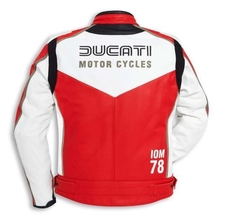 CHAQUETA DUCATI IOM C1 RED - comprar online