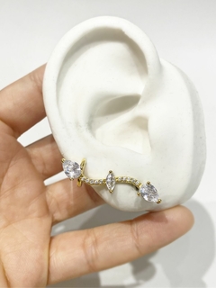 EAR CUFF GOTAS CRAVEJADO na internet