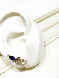 EAR CUFF PEDRAS COLORS na internet