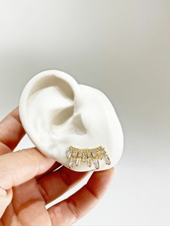 EAR CUFF PEDRAS CRISTAIS na internet