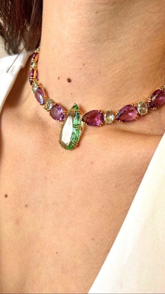 CONJUNTO LUXO - PURPLE AND GREEN - loja online