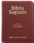 Bíblia Sagrada Letra Grande Capa PU com Ziper - Tamanho 12.5 X 16,00 cm