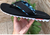 Chinelo Kenner Masculino Floral Azul Lindo Exclusivo + Bolsa + Caixa