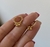 aro Argollita Cubic y Bolitas Enchapados en Oro 18k - comprar online