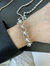 Pulsera rolo grande con gancho marinero de acero quirúrgico blanco - comprar online