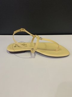 Rasteira Felipa Amarela - Insanas e Santas Shoes