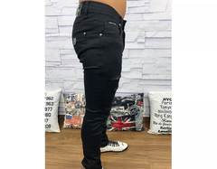 Calça Philipp Plein - Preta Rasgada - HTRGF74 na internet