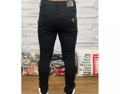 Calça Philipp Plein - Preta Rasgada - HTRGF74 - llimports