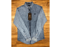 Camisa Jeans Manga Longa John John - JMHTG74 - llimports