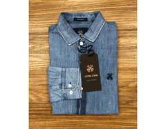 Camisa Jeans Manga Longa John John - JMHTG74 - comprar online