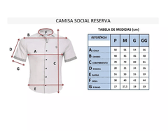 Camisa Manga Curta Reserva - GHJ741 - llimports