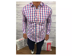 Camisa Xadrez Manga Longa Sergio K - CXSK08 - comprar online