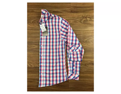 Camisa Xadrez Manga Longa Sergio K - CXSK08 - llimports